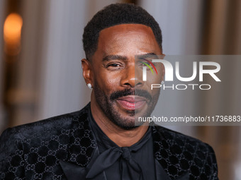 Colman Domingo wearing Gucci arrives at the 13th Annual LACMA Art + Film Gala 2024 presented by Gucci held at the Los Angeles County Museum...