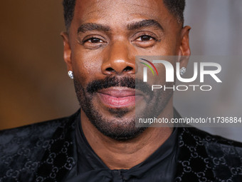 Colman Domingo wearing Gucci arrives at the 13th Annual LACMA Art + Film Gala 2024 presented by Gucci held at the Los Angeles County Museum...