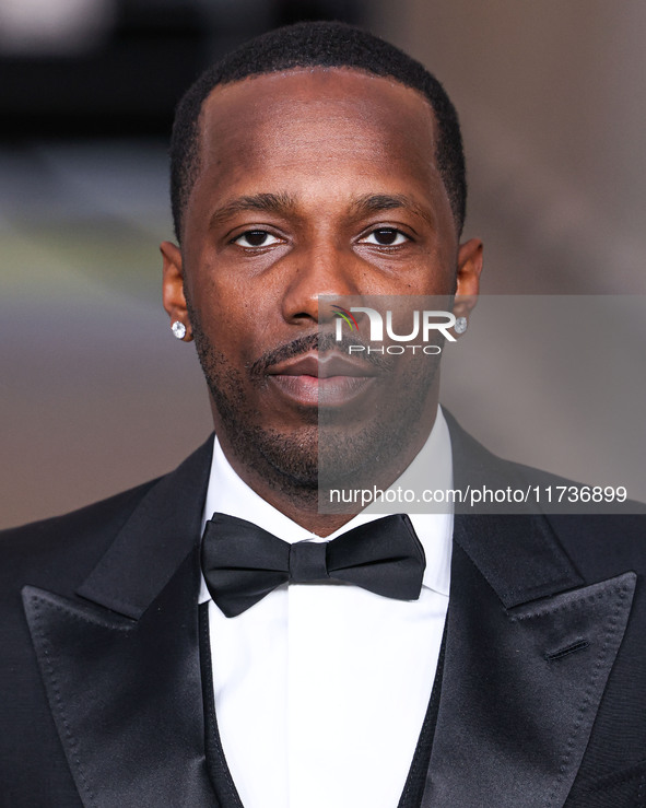 Rich Paul arrives at the 13th Annual LACMA Art + Film Gala 2024 presented by Gucci held at the Los Angeles County Museum of Art on November...