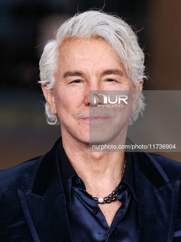 Baz Luhrmann arrives at the 13th Annual LACMA Art + Film Gala 2024 presented by Gucci held at the Los Angeles County Museum of Art on Novemb...