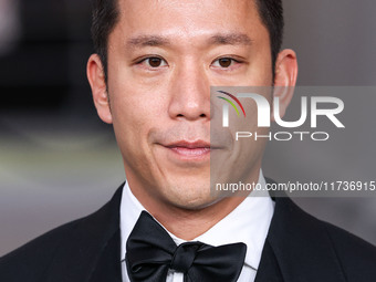 Simon Kim arrives at the 13th Annual LACMA Art + Film Gala 2024 presented by Gucci held at the Los Angeles County Museum of Art on November...