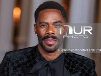 Colman Domingo wearing Gucci arrives at the 13th Annual LACMA Art + Film Gala 2024 presented by Gucci held at the Los Angeles County Museum...