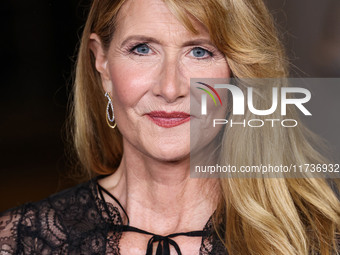 Laura Dern wearing Gucci arrives at the 13th Annual LACMA Art + Film Gala 2024 presented by Gucci held at the Los Angeles County Museum of A...