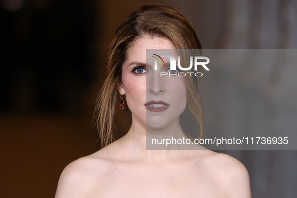 Anna Kendrick arrives at the 13th Annual LACMA Art + Film Gala 2024 presented by Gucci held at the Los Angeles County Museum of Art on Novem...