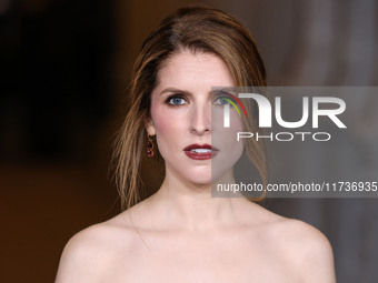 Anna Kendrick arrives at the 13th Annual LACMA Art + Film Gala 2024 presented by Gucci held at the Los Angeles County Museum of Art on Novem...