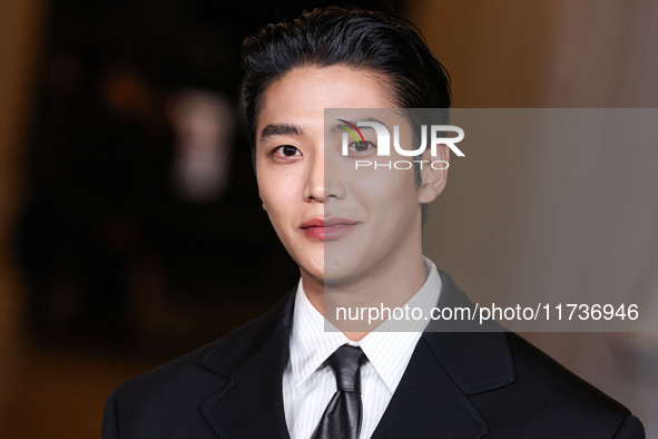 Rowoon arrives at the 13th Annual LACMA Art + Film Gala 2024 presented by Gucci held at the Los Angeles County Museum of Art on November 2,...