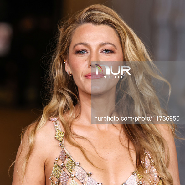 Blake Lively arrives at the 13th Annual LACMA Art + Film Gala 2024 presented by Gucci held at the Los Angeles County Museum of Art on Novemb...