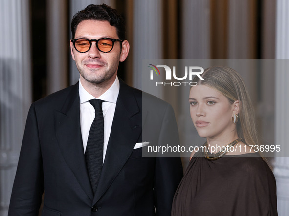 Elliot Grainge and wife Sofia Richie Grainge arrive at the 13th Annual LACMA Art + Film Gala 2024 presented by Gucci held at the Los Angeles...