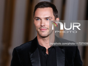 Nicholas Hoult arrives at the 13th Annual LACMA Art + Film Gala 2024 presented by Gucci held at the Los Angeles County Museum of Art on Nove...