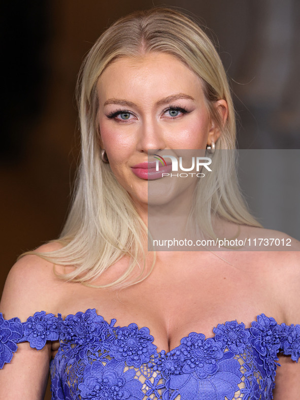 Alpha Marie Storvik arrives at the 13th Annual LACMA Art + Film Gala 2024 presented by Gucci held at the Los Angeles County Museum of Art on...