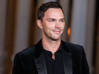 Nicholas Hoult arrives at the 13th Annual LACMA Art + Film Gala 2024 presented by Gucci held at the Los Angeles County Museum of Art on Nove...