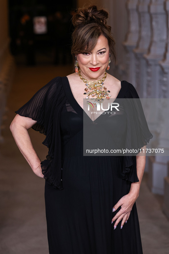 Jennifer Tilly arrives at the 13th Annual LACMA Art + Film Gala 2024 presented by Gucci held at the Los Angeles County Museum of Art on Nove...