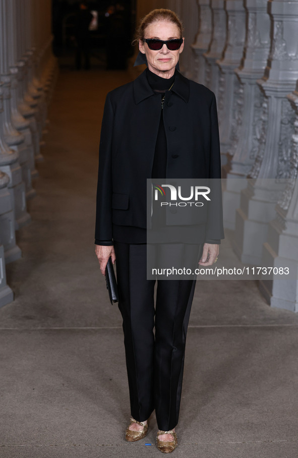 Lisa Love arrives at the 13th Annual LACMA Art + Film Gala 2024 presented by Gucci held at the Los Angeles County Museum of Art on November...