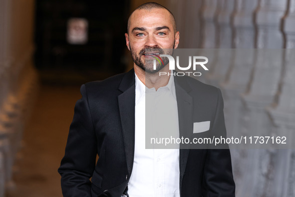 Jesse Williams arrives at the 13th Annual LACMA Art + Film Gala 2024 presented by Gucci held at the Los Angeles County Museum of Art on Nove...