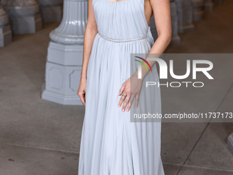 Monica Barbaro arrives at the 13th Annual LACMA Art + Film Gala 2024 presented by Gucci held at the Los Angeles County Museum of Art on Nove...