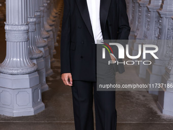 Archie Madekwe arrives at the 13th Annual LACMA Art + Film Gala 2024 presented by Gucci held at the Los Angeles County Museum of Art on Nove...