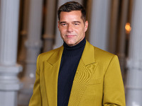 Ricky Martin arrives at the 13th Annual LACMA Art + Film Gala 2024 presented by Gucci held at the Los Angeles County Museum of Art on Novemb...