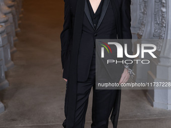 Yoshiki arrives at the 13th Annual LACMA Art + Film Gala 2024 presented by Gucci held at the Los Angeles County Museum of Art on November 2,...