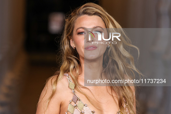 Blake Lively arrives at the 13th Annual LACMA Art + Film Gala 2024 presented by Gucci held at the Los Angeles County Museum of Art on Novemb...