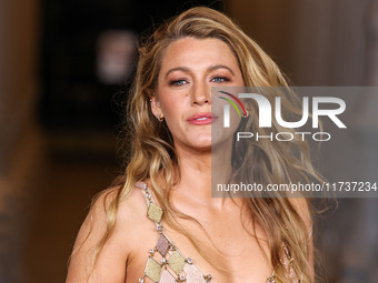 Blake Lively arrives at the 13th Annual LACMA Art + Film Gala 2024 presented by Gucci held at the Los Angeles County Museum of Art on Novemb...