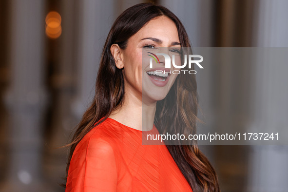 Eiza Gonzalez wearing Gucci arrives at the 13th Annual LACMA Art + Film Gala 2024 presented by Gucci held at the Los Angeles County Museum o...