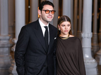 Elliot Grainge and wife Sofia Richie Grainge arrive at the 13th Annual LACMA Art + Film Gala 2024 presented by Gucci held at the Los Angeles...