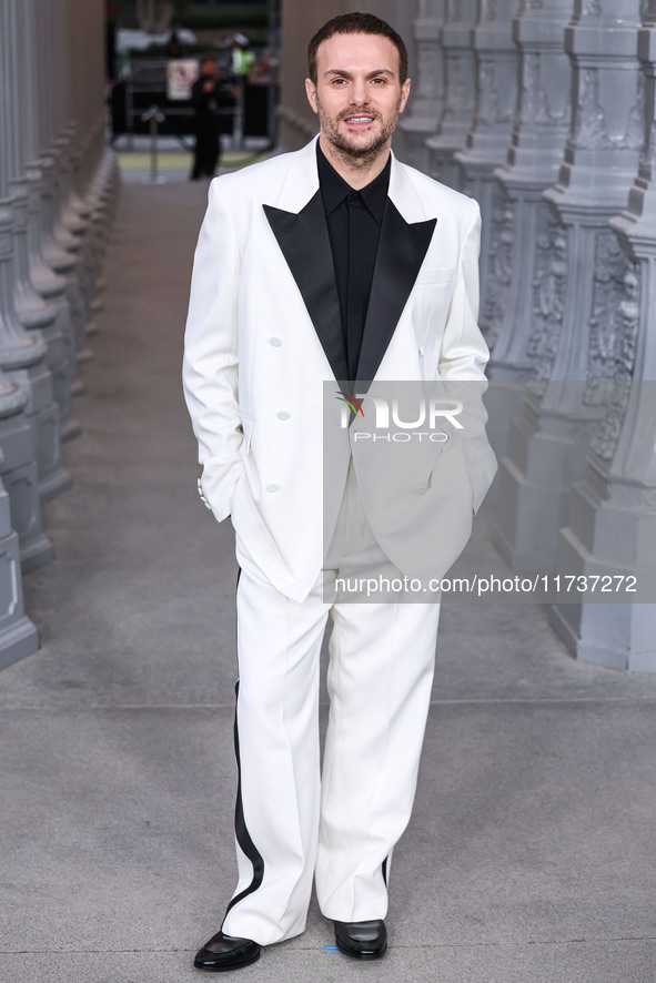 Sabato De Sarno arrives at the 13th Annual LACMA Art + Film Gala 2024 presented by Gucci held at the Los Angeles County Museum of Art on Nov...