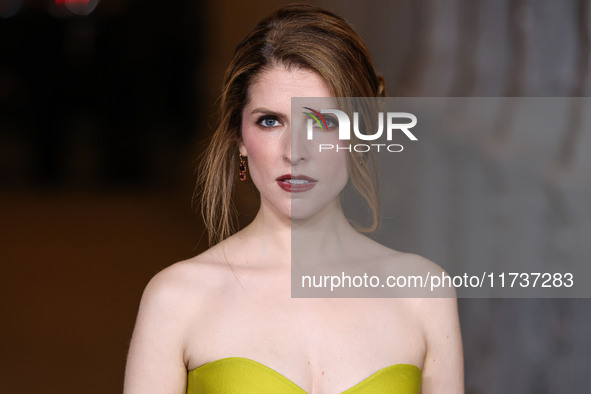 Anna Kendrick arrives at the 13th Annual LACMA Art + Film Gala 2024 presented by Gucci held at the Los Angeles County Museum of Art on Novem...