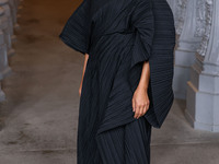 Greta Lee arrives at the 13th Annual LACMA Art + Film Gala 2024 presented by Gucci held at the Los Angeles County Museum of Art on November...