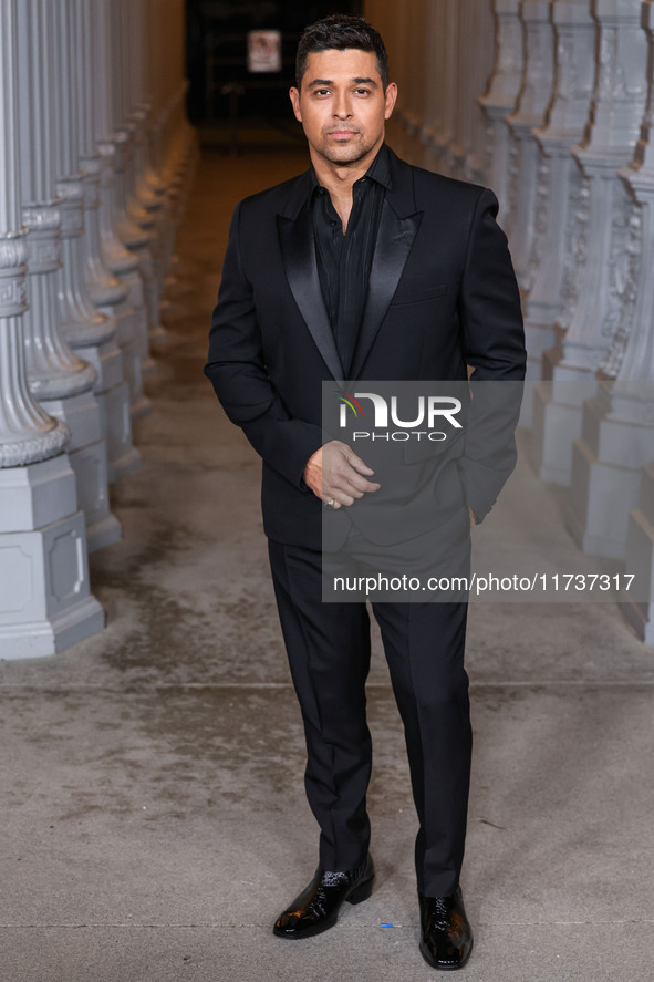 Wilmer Valderrama arrives at the 13th Annual LACMA Art + Film Gala 2024 presented by Gucci held at the Los Angeles County Museum of Art on N...