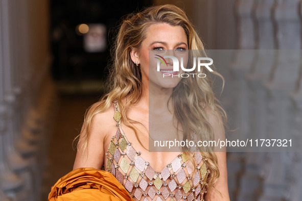 Blake Lively arrives at the 13th Annual LACMA Art + Film Gala 2024 presented by Gucci held at the Los Angeles County Museum of Art on Novemb...