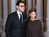 Elliot Grainge and wife Sofia Richie Grainge arrive at the 13th Annual LACMA Art + Film Gala 2024 presented by Gucci held at the Los Angeles...