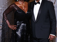 Viola Davis and husband Julius Tennon arrive at the 13th Annual LACMA Art + Film Gala 2024 presented by Gucci held at the Los Angeles County...