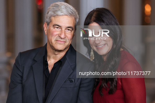 Michael Govan and Katherine Ross arrive at the 13th Annual LACMA Art + Film Gala 2024 presented by Gucci held at the Los Angeles County Muse...