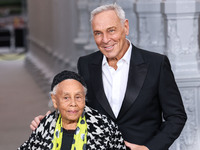 Betye Saar and Neil Lane arrive at the 13th Annual LACMA Art + Film Gala 2024 presented by Gucci held at the Los Angeles County Museum of Ar...