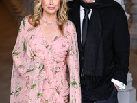 Kathy Hilton and husband Rick Hilton arrive at the 13th Annual LACMA Art + Film Gala 2024 presented by Gucci held at the Los Angeles County...