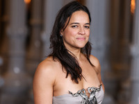 Michelle Rodriguez arrives at the 13th Annual LACMA Art + Film Gala 2024 presented by Gucci held at the Los Angeles County Museum of Art on...