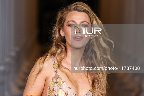 Blake Lively arrives at the 13th Annual LACMA Art + Film Gala 2024 presented by Gucci held at the Los Angeles County Museum of Art on Novemb...