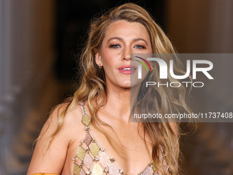 Blake Lively arrives at the 13th Annual LACMA Art + Film Gala 2024 presented by Gucci held at the Los Angeles County Museum of Art on Novemb...