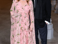 Kathy Hilton and husband Rick Hilton arrive at the 13th Annual LACMA Art + Film Gala 2024 presented by Gucci held at the Los Angeles County...