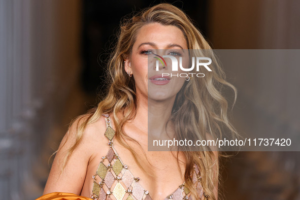 Blake Lively arrives at the 13th Annual LACMA Art + Film Gala 2024 presented by Gucci held at the Los Angeles County Museum of Art on Novemb...