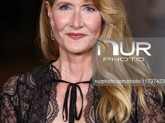 Laura Dern wearing Gucci arrives at the 13th Annual LACMA Art + Film Gala 2024 presented by Gucci held at the Los Angeles County Museum of A...