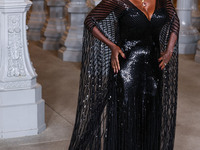 Viola Davis wearing Sabyasachi jewelry arrives at the 13th Annual LACMA Art + Film Gala 2024 presented by Gucci held at the Los Angeles Coun...