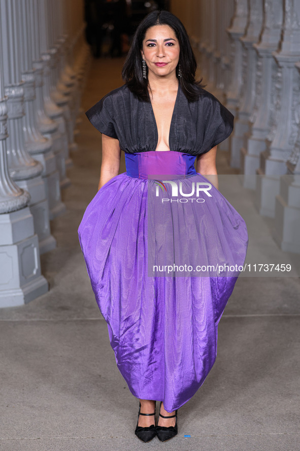 Amy Homma arrives at the 13th Annual LACMA Art + Film Gala 2024 presented by Gucci held at the Los Angeles County Museum of Art on November...