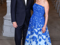 Eric Schmidt and Wendy Schmidt arrive at the 13th Annual LACMA Art + Film Gala 2024 presented by Gucci held at the Los Angeles County Museum...