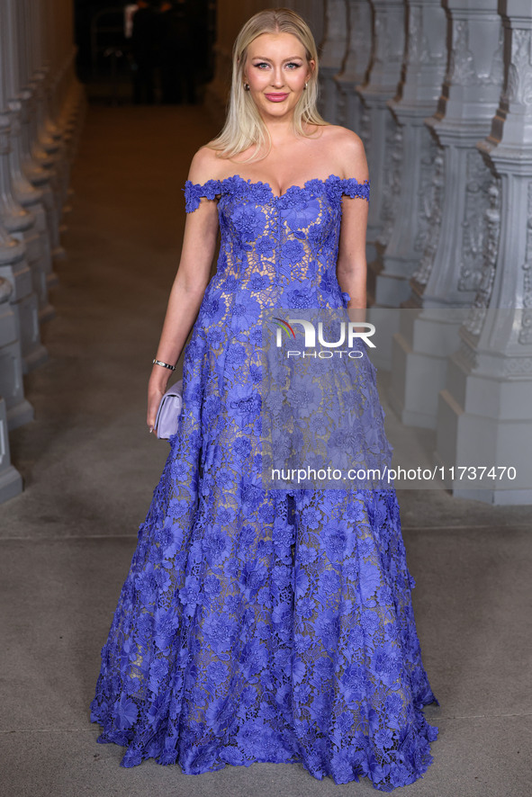 Alpha Marie Storvik arrives at the 13th Annual LACMA Art + Film Gala 2024 presented by Gucci held at the Los Angeles County Museum of Art on...