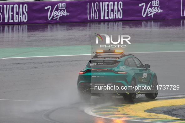 The medical car is present during the Formula 1 Lenovo Grande Premio De Sao Paulo 2024 in Sao Paulo, Brazil, on November 3, 2024. 