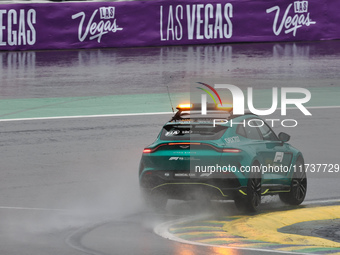 The medical car is present during the Formula 1 Lenovo Grande Premio De Sao Paulo 2024 in Sao Paulo, Brazil, on November 3, 2024. (