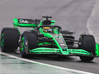 Valtteri Bottas of Finland drives the (77) Stake F1 Team Kick Sauber C44 Ferrari during the Formula 1 Lenovo Grande Premio De Sao Paulo 2024...