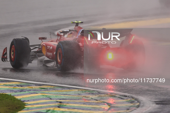 During the Formula 1 Lenovo Grande Premio De Sao Paulo 2024 in Sao Paulo, Brazil, on November 3, 2024. 